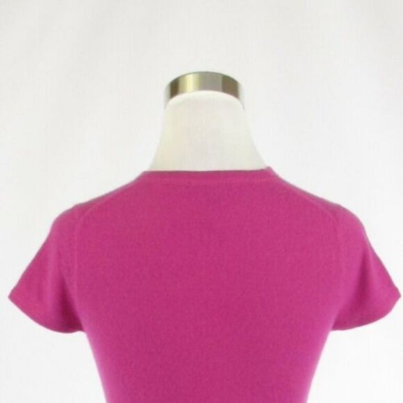 Henri Bendel fuchsia pink sweater S - Picture 8 of 8